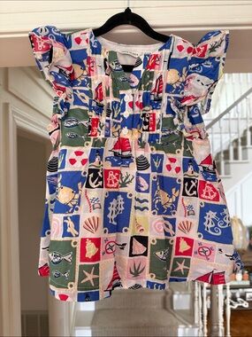 Janie and Jack Nautical Print Dress